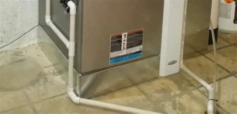 high efficiency furnace condensate drain code